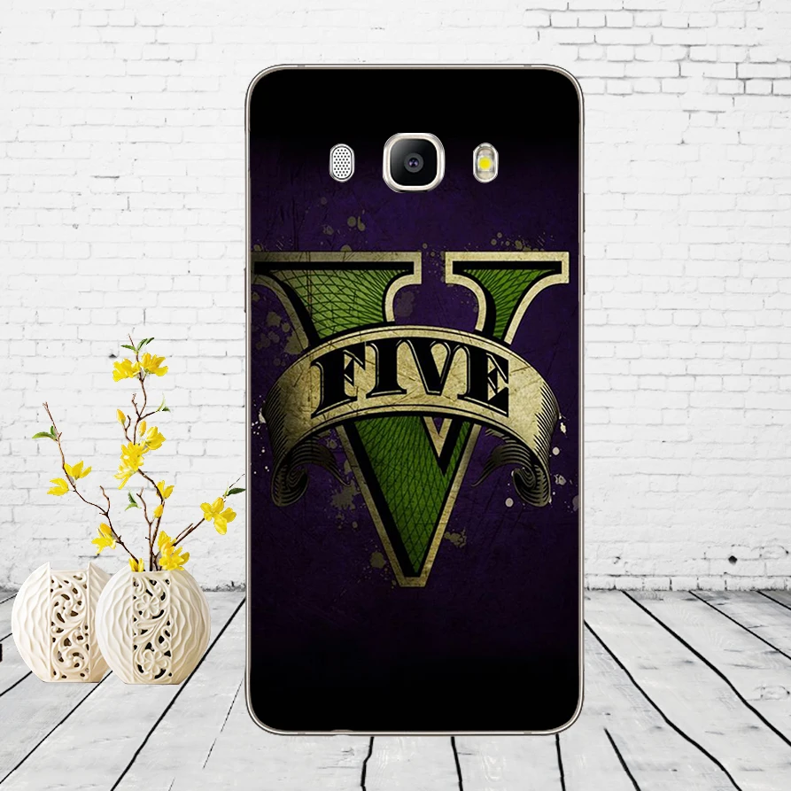 6 33DD Grand Theft Auto GTA V Мягкий силиконовый чехол для Samsung Galaxy A3 a5 A6 A8 j3 j5 j7 - Цвет: 6