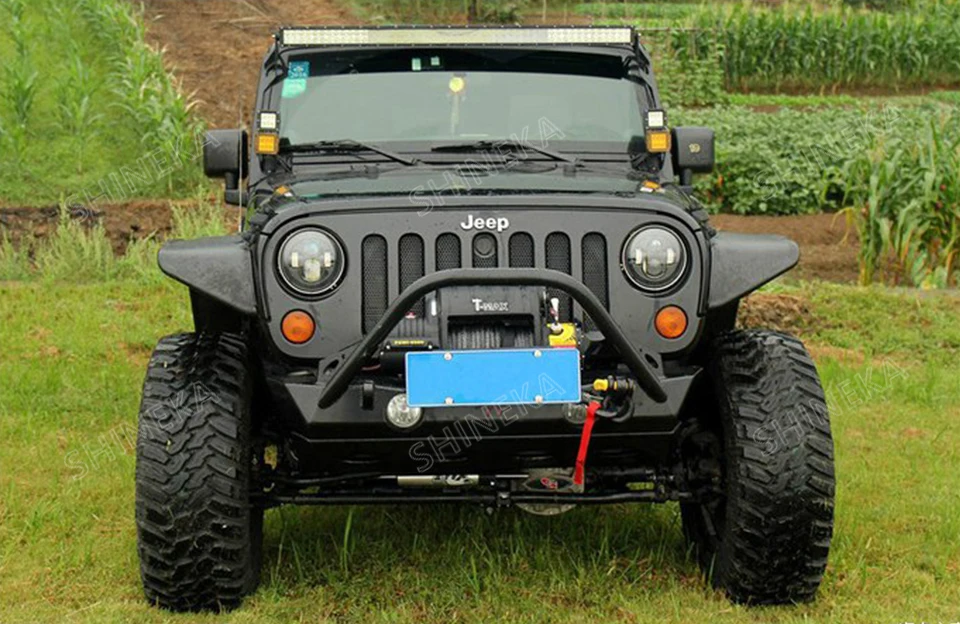 Брызговики SHINEKA для Jeep Wrangler JK 2007- колеса для бровей, брызговики, внедорожные аксессуары для Jeep Wrangler JK