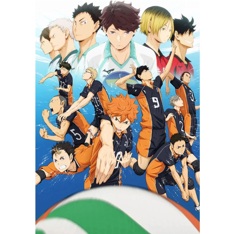 Haikyuu! Постер подарок фанату 42*30 см hinata syouyou kageyama tobio| |