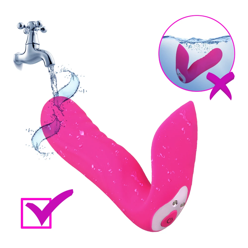 IKOKY Panties Lay On Dildo Vibrator 10 Speed G-spot Massager Heating Clit Stimulator Wearable Sex Toys for Women | Красота и здоровье