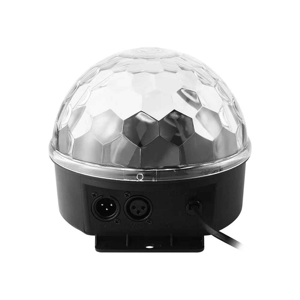 Светодиодная лампа для дискотеки сценический эффект Лазерная 6 цветов DMX DJ звук