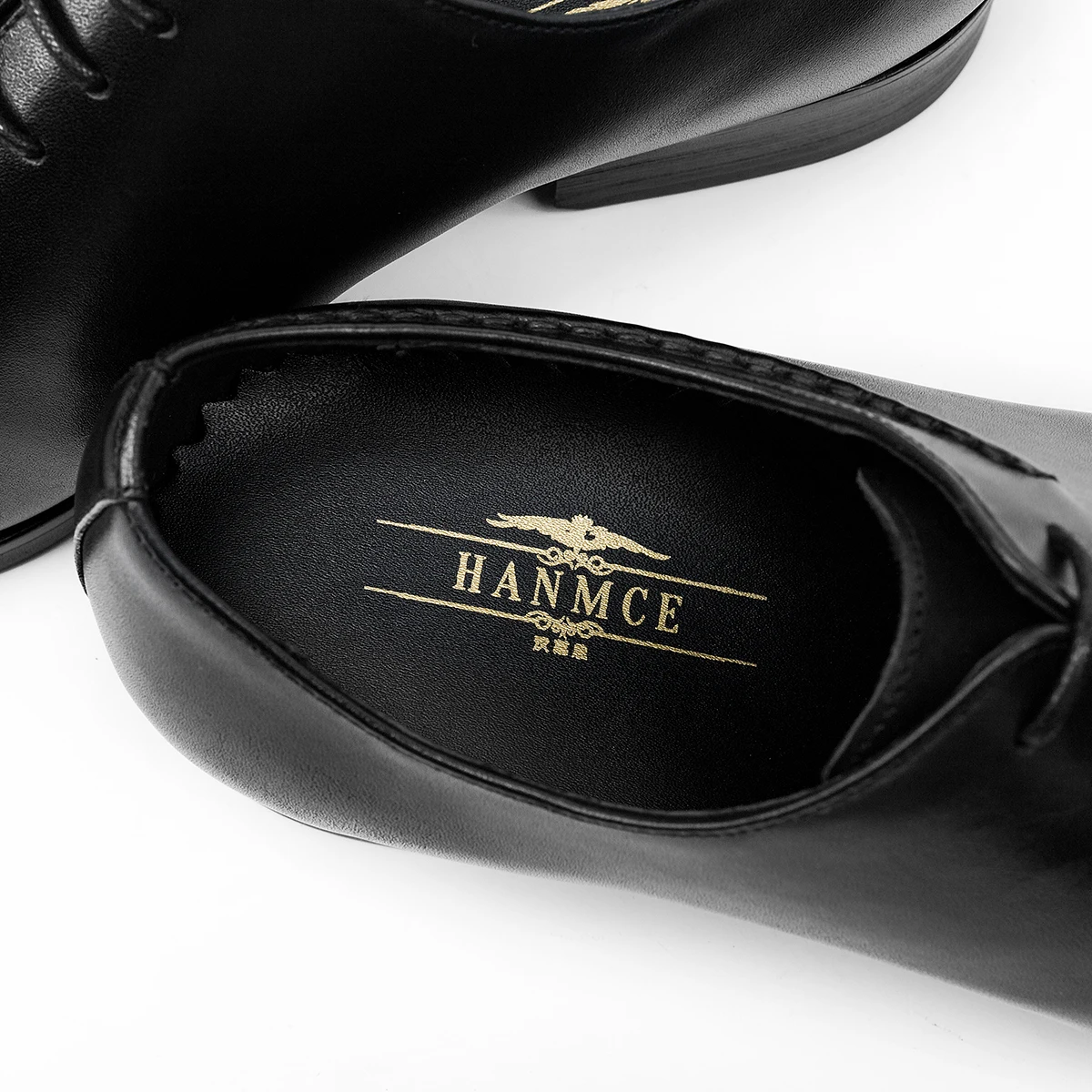 

Hanmce Luxury Oxfords Hand Made Real Genuine Leather Men Leather Shoes