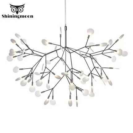 

Italy Art Style Leaf Chandelier Lighting Modern Romantic Bedroom Decor Hanging Lamp Large Crystal Chandeliers Lustre Luminaria