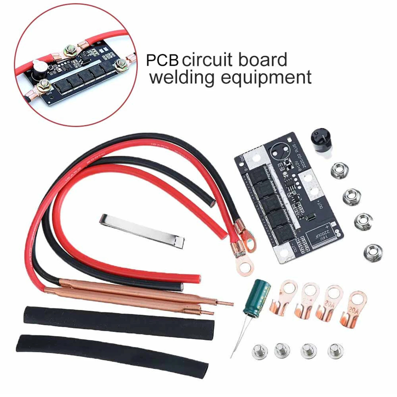 

Spot Set with PCB Circuit Board for 18650/26650/32650 Lithium Battery