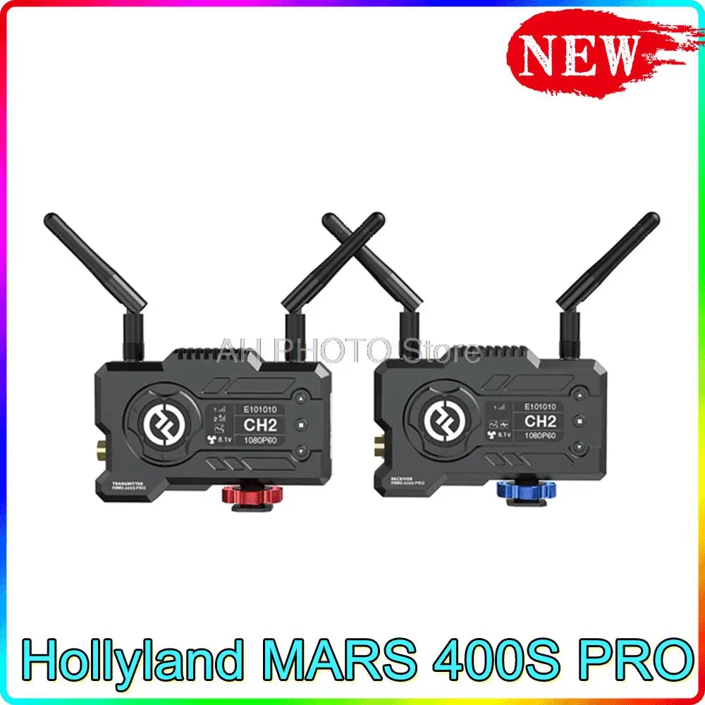 

Hollyland MARS 400S PRO FILES Wireless Video Transmission System HD Image Transmitter Receiver SDI 1080P for Photography