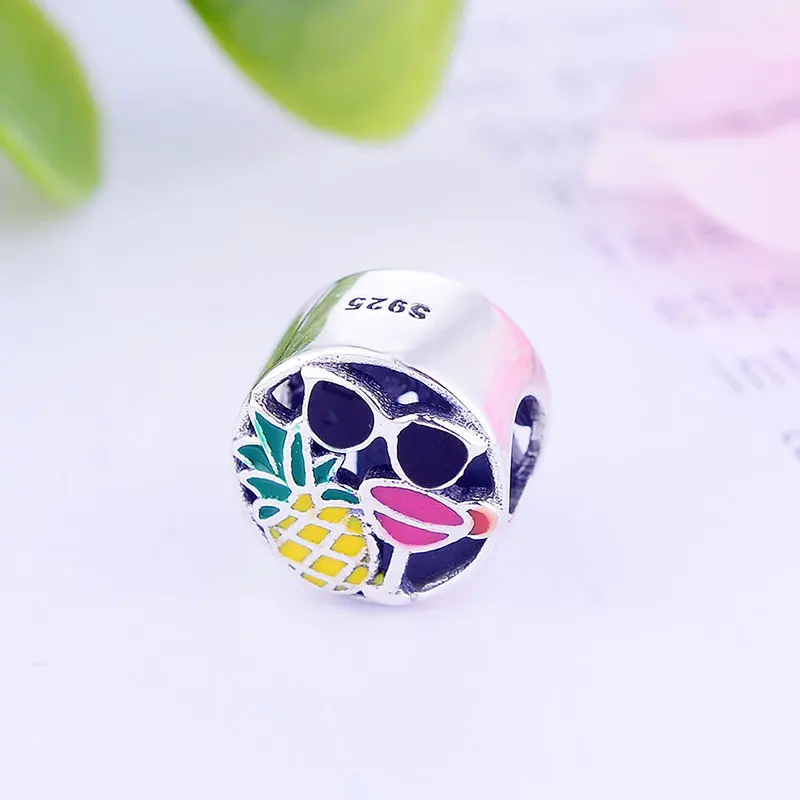 Женская Серебристая розовая Коктейльная чашка черные солнцезащитные очки с