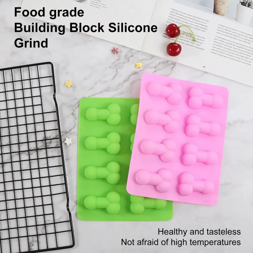 

Food Grade Useful Funny Ice Cube Tray Silicone Molds Easy to Clean Chocolate Mold Flexible Kitchen Accessory