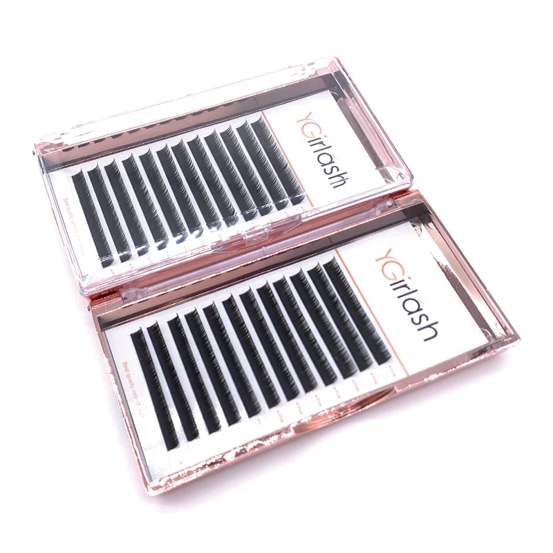 

YGirlash Individual Silk Lash Bottom Eyelash Extension Mink 5mm 6mm 7mm Under Lashes Individual Eyelash Extensions
