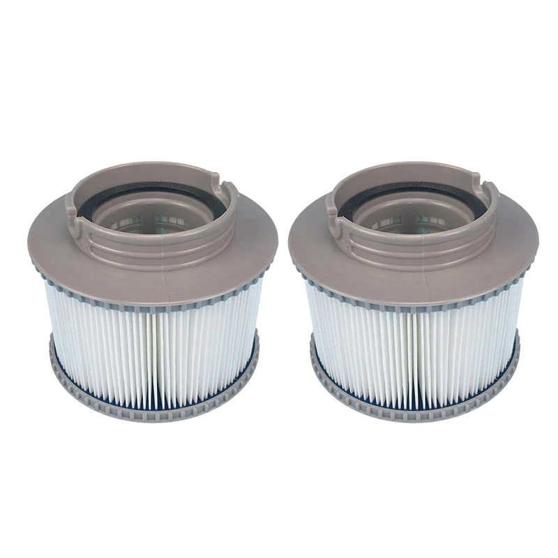 

2Pcs Filter Cartridges Strainer for All Models Hot Tub Spas Swimming Pool for Mspa