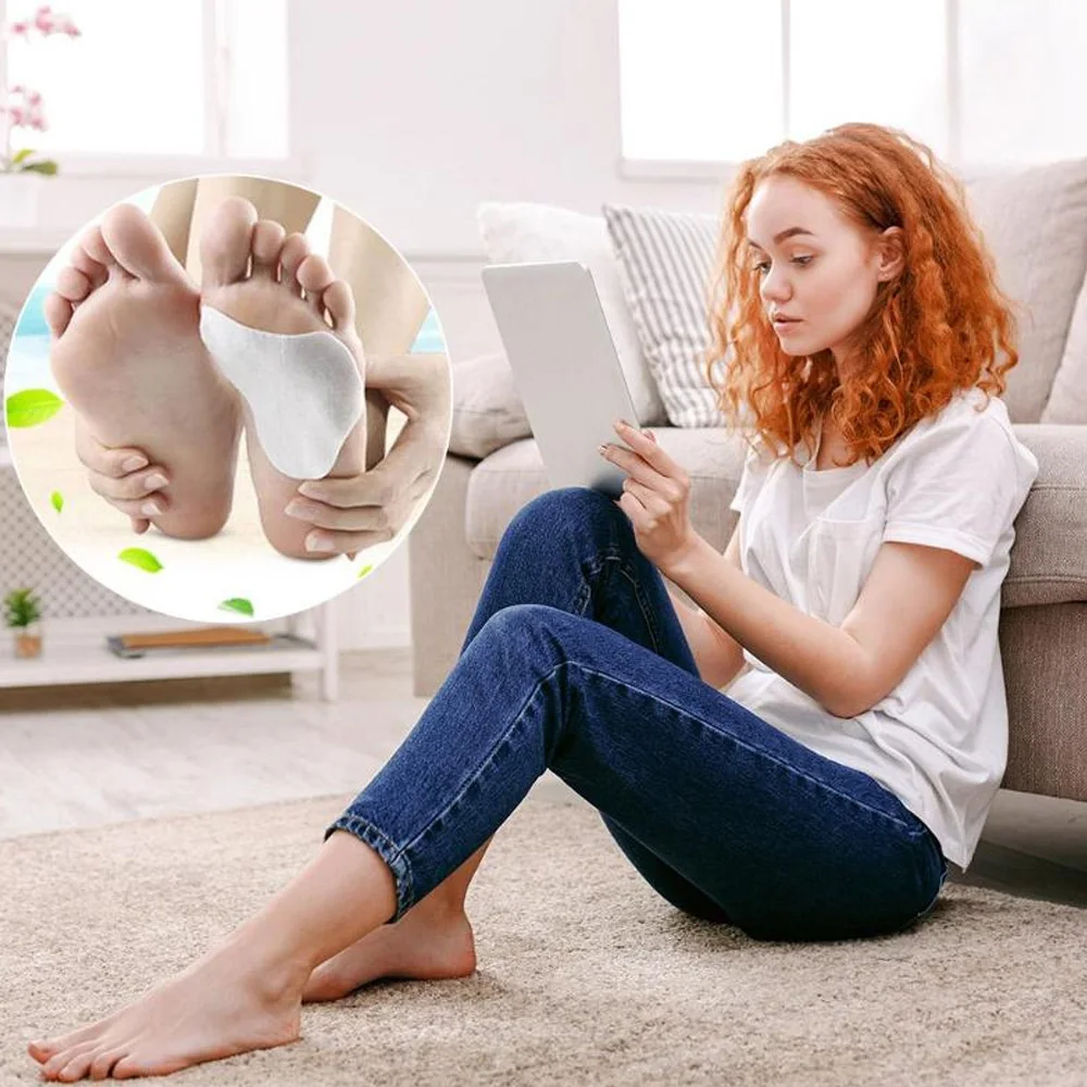 2 шт. BYEPAIN гидрогелевые подушечки для ног деликатные охлаждающие облегчающие