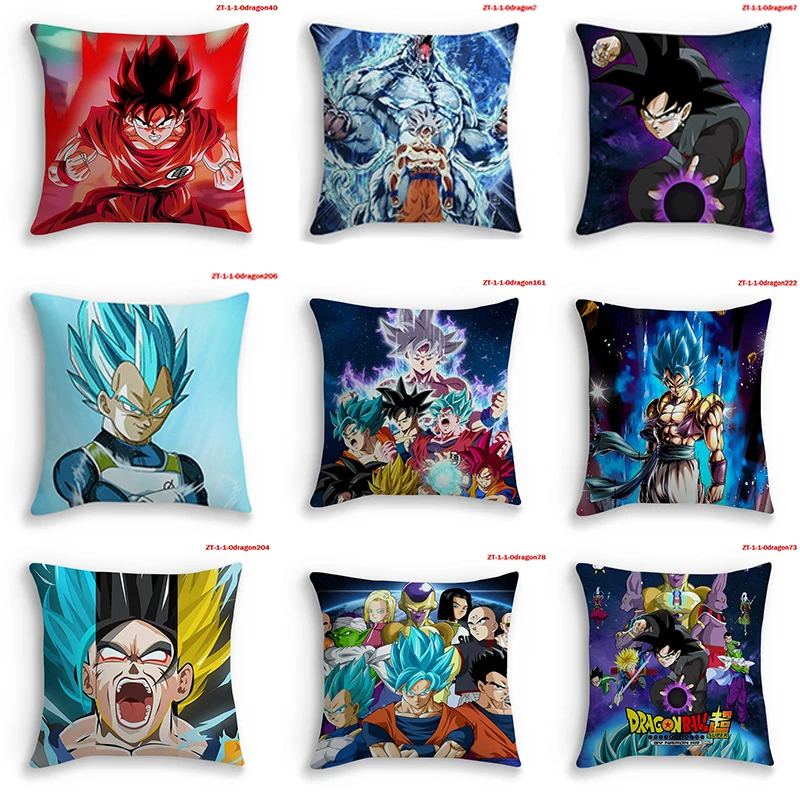 Dragon Ball Son Goku Zamasu Broli супер крутая двухсторонняя Полноцветная 3D подушка кожаные