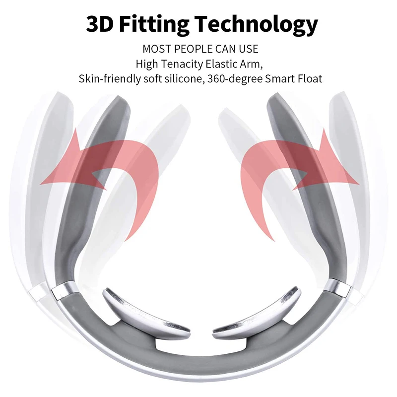 Электрический импульсный массажер для спины и шеи шейный тренировочный воротник