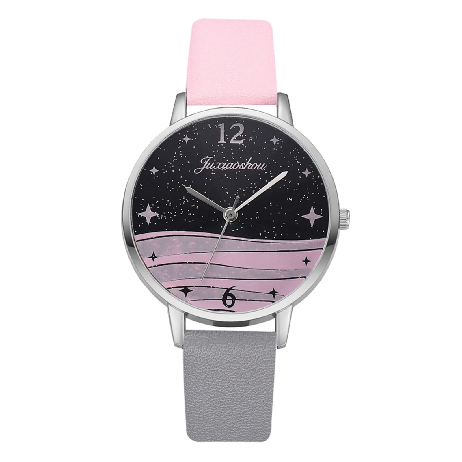 

Women Starry Sky Frosted Dial Wristwatches Sleek Minimalist Fashion With Strap Dial Women's Quartz Watch Gift Watch Dropshipping