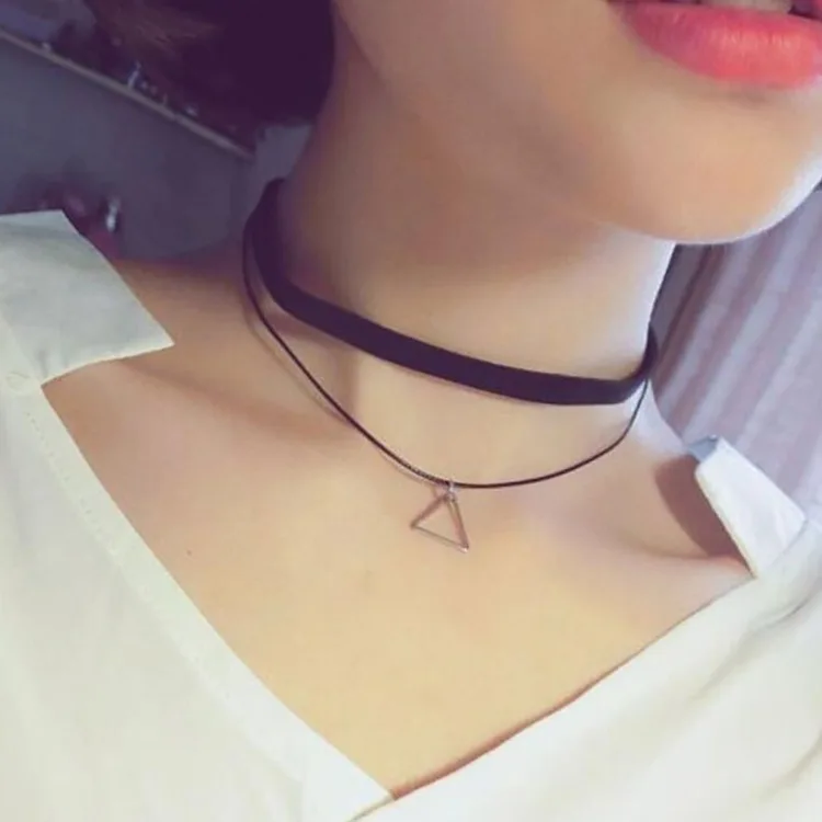 

Gothic minimalist style Polrot false collar women's collar collar necklace combination 15 sets of creative women' neck necklaces