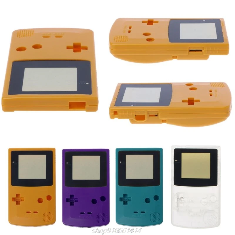 Новый чехол для Nintendo Game boy Цветной корпус GBC ремонтная деталь набор корпусов J12 21