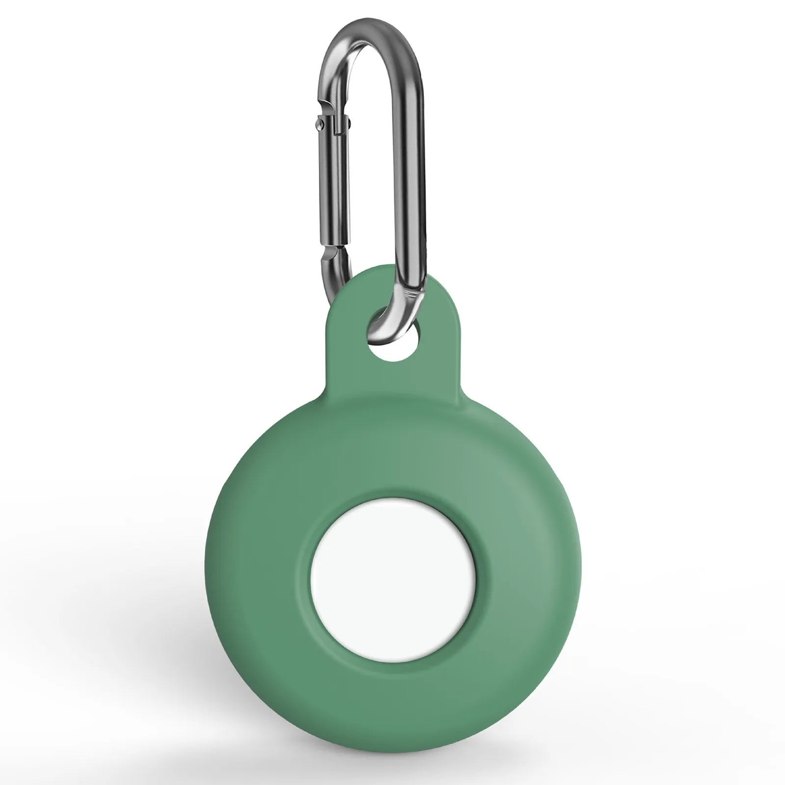 

For Airtags Silicone Protective Sleeve Case Cover Anti-lost Device Keychain