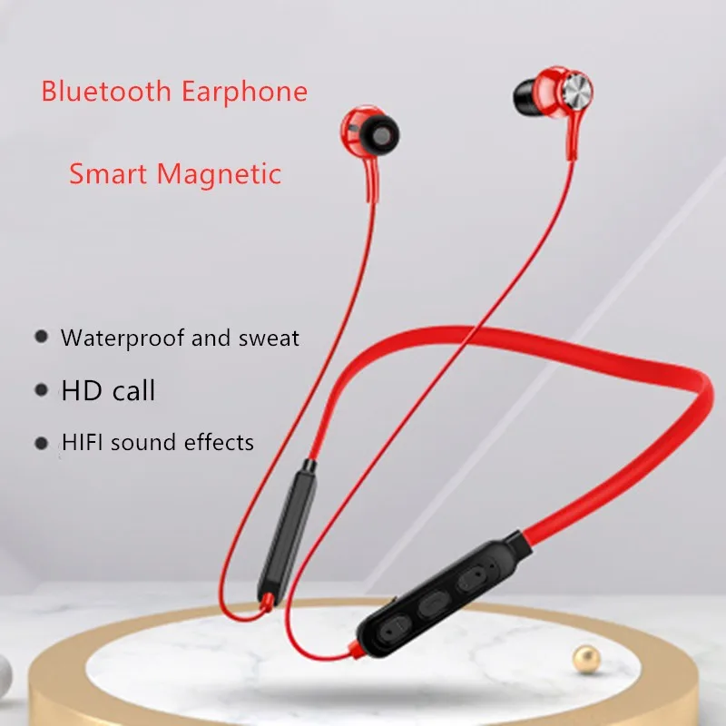 Новые Беспроводные спортивные наушники вкладыши беспроводные Bluetooth с HD