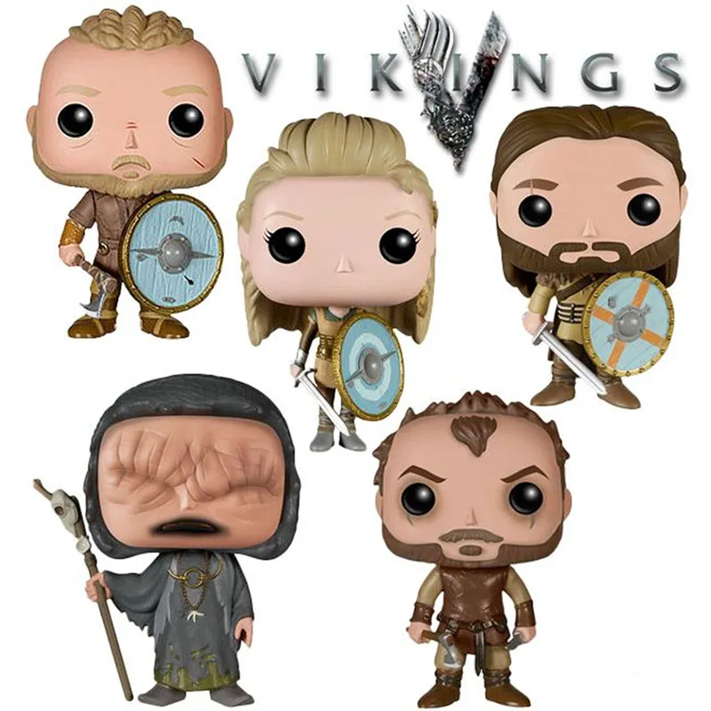 

Vikings 178# LAGERTHA 177# RAGNAR LOTHBROK Action Figure Decoration Toys Collection Anime Vinyl Figure Gift for Children