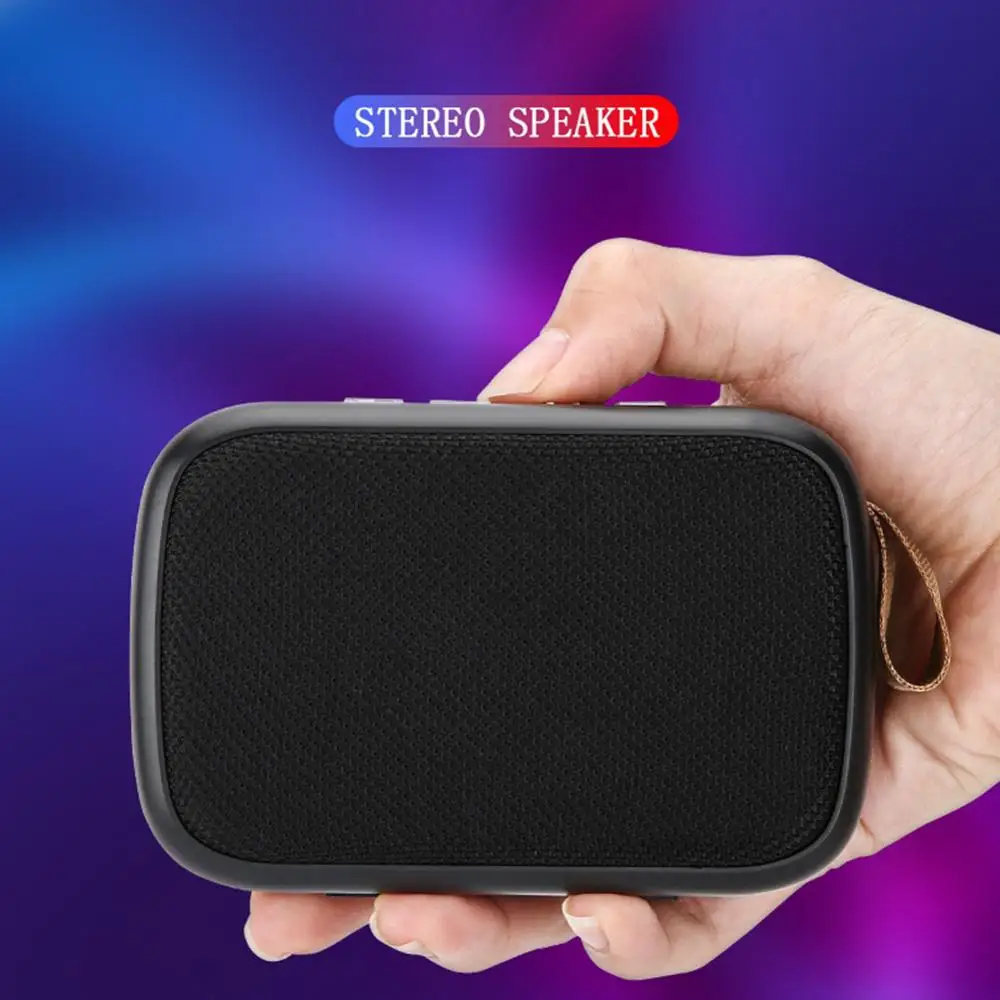 Беспроводной Bluetooth динамик стерео портативный мини s сабвуфер 4 2 Поддержка SD FM