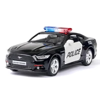 new model car 136 police series diecasts toy car vehicles metal alloy simulation pull back toys for kids gifts free shipping