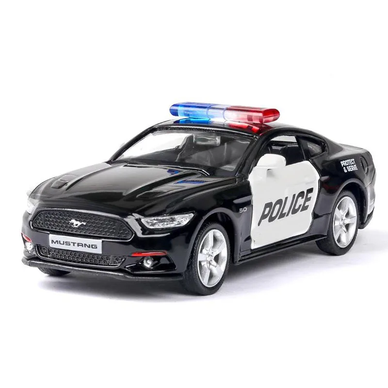 Новая модель автомобиля 1:36 полицейская серия Литые и игрушечные автомобили