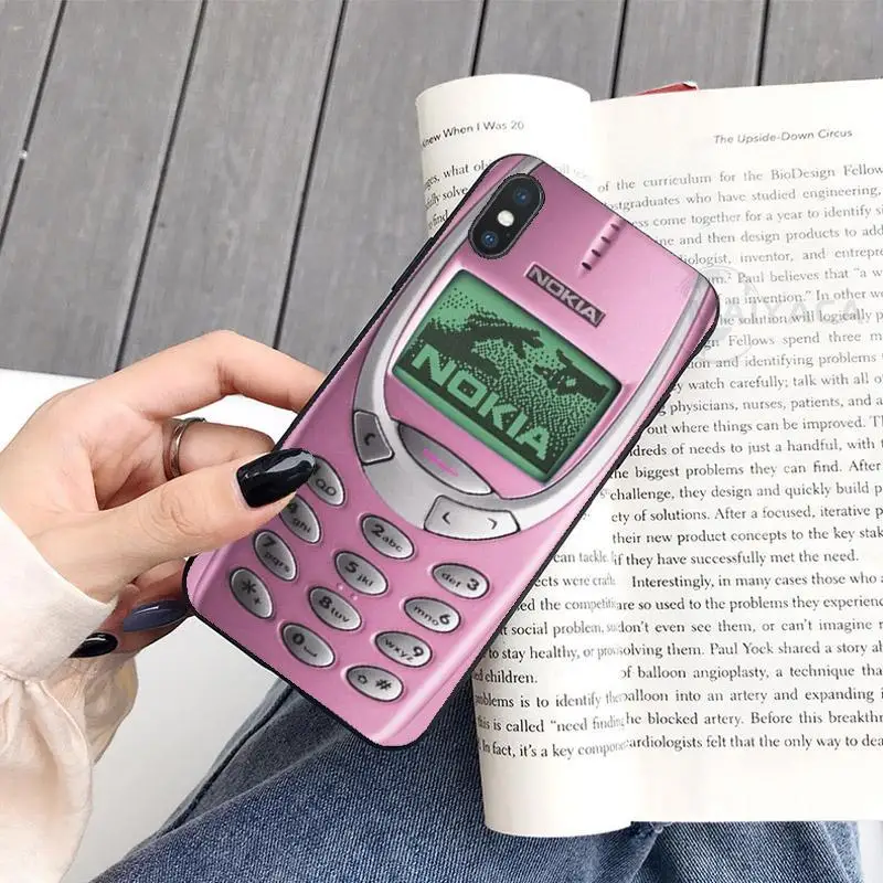 

Funny Retro Old Nostalgia Nokia Cellphone Case For Iphone 7 8 Plus Cover For X Xs Max Xr 11 12 Mini Pro Max