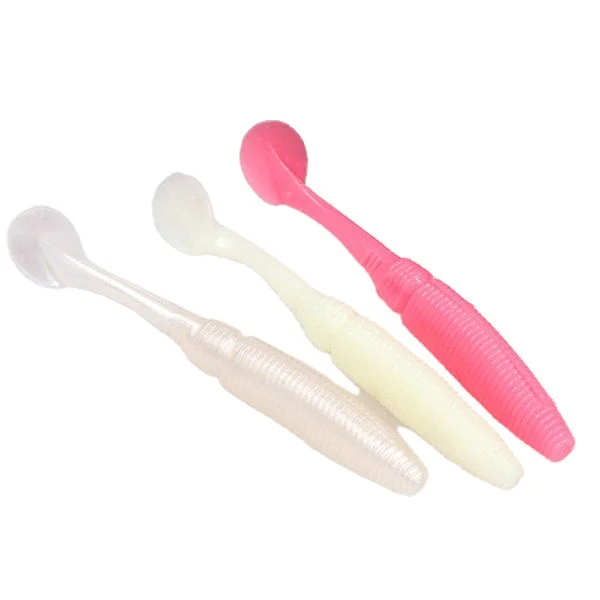 LUTAC медленно тонущий 55 мм 1 4 г искусственная Мягкая приманка из ПВХ китайский