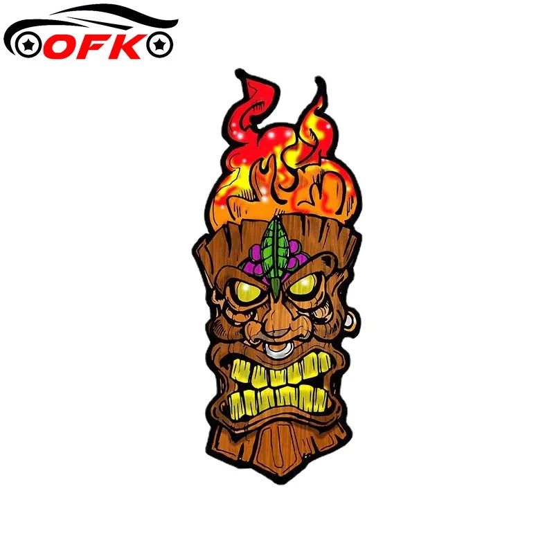 

Popular for Tiki Bro Car Stickers Personality Bumper Surfboard Decal Fold GTR EVO SX Graffiti Camper Decoration13cm X 5.5cm