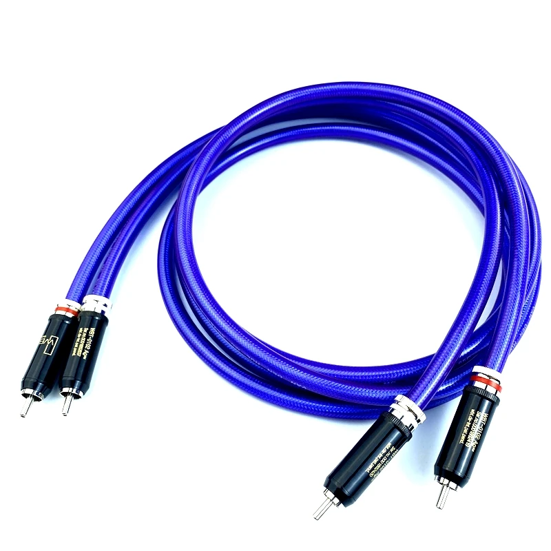 HIFI VAN DEN HUL MC серебристый IT 65G RCA штекер для самостоятельного подключения