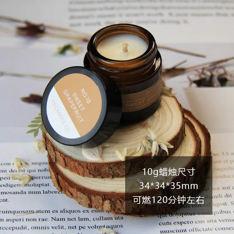 

Creative Fragrance Candle Glass Jars Holiday Romantic Soy Candles Aromatherapy Smokeless Velas Aromaticas Home Decor DE50LZ