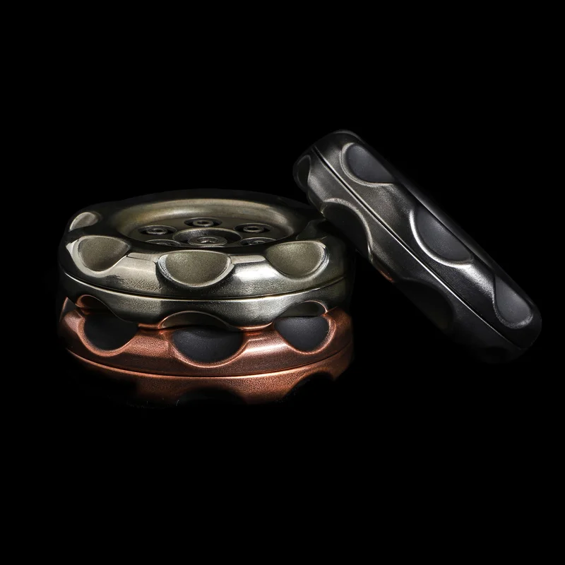 EDC Fingertip Gyro Snap Coin Ring Coin Ppbppb Wheels Adult Pressure Relief Toy. enlarge