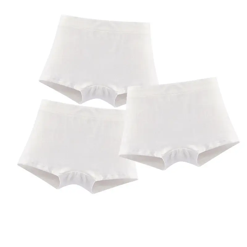 Трусы боксеры для девочек нижнее белье из мягкого хлопка дышащие танцевальные