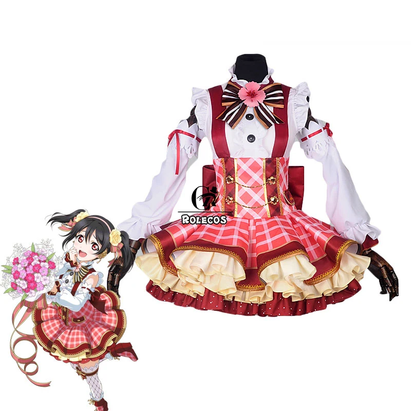 Костюм для косплея ROLECOS из японского аниме Love Live цветочный букет костюм косаки