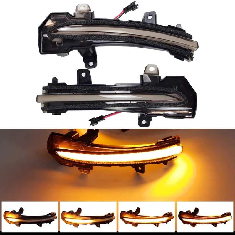 

LED Dynamic Side Rearview Mirror Light Turn Signal Indicator for Nissan Kicks P15 Note Bluebird Lannia Sylphy 2017 2018