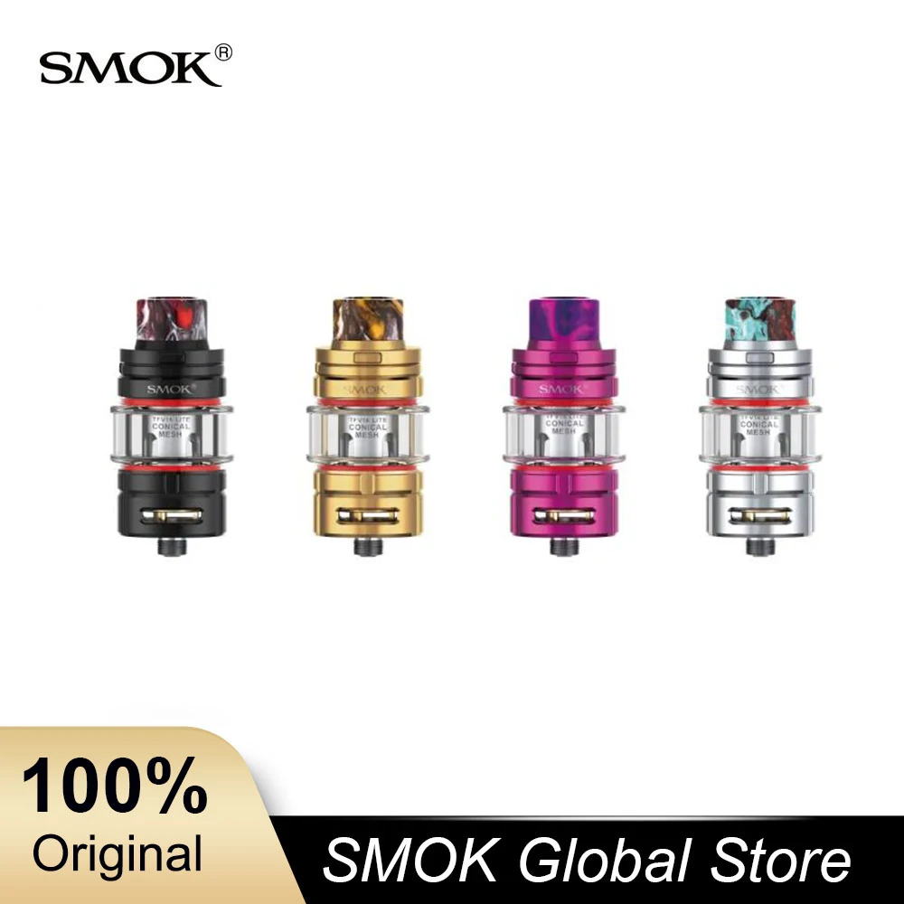 Оригинальный Smok TFV16 Lite бак с емкостью 5 мл 810 смолы капельного наконечника 0.15ohm