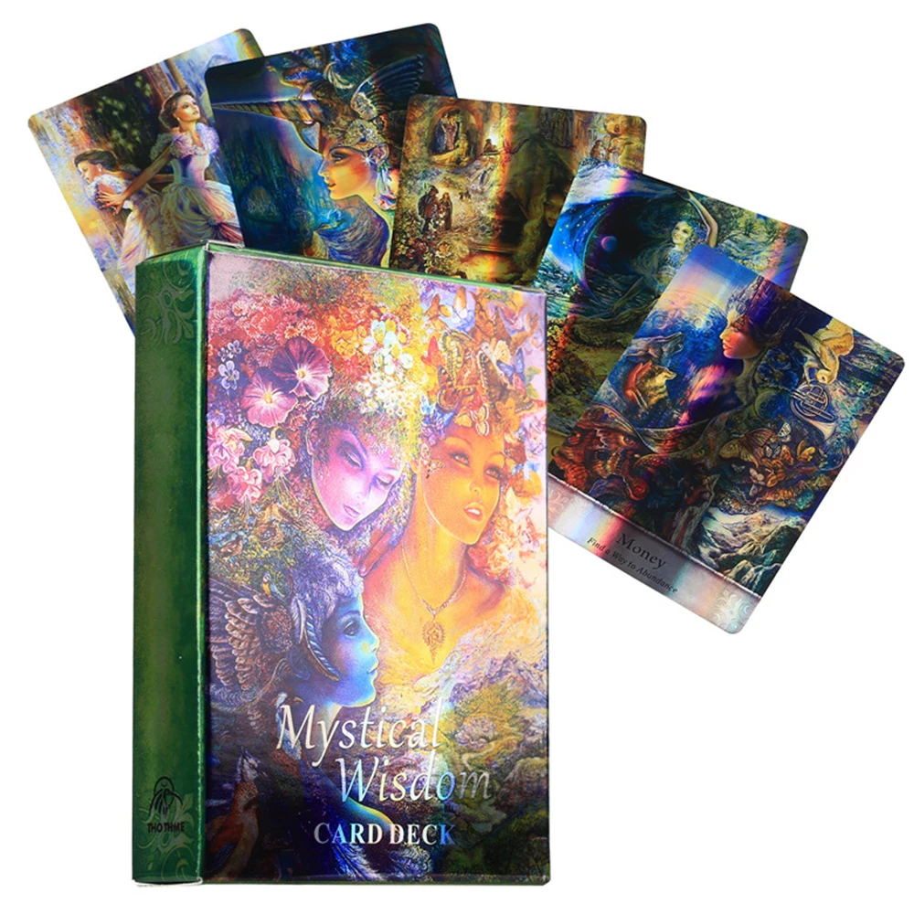 

Mystical Wisdom Tarot Del Fuego Card Game Deck Oracle Toy Divination Star Mystery Riding Party Electronic Guide Predicting Brain