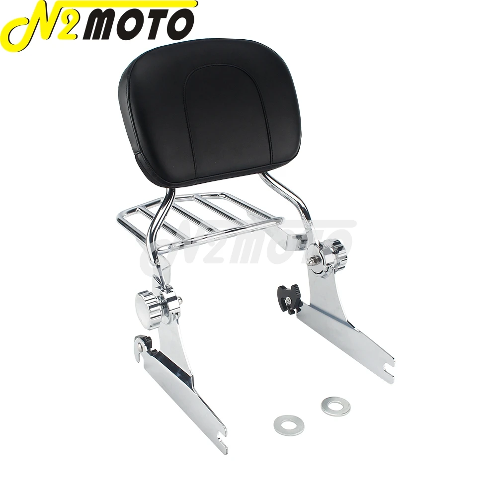 Хромированный съемный багажный стеллаж для Harley Softail CVO Deluxe Hard Candy Custom годовщину FLSTN