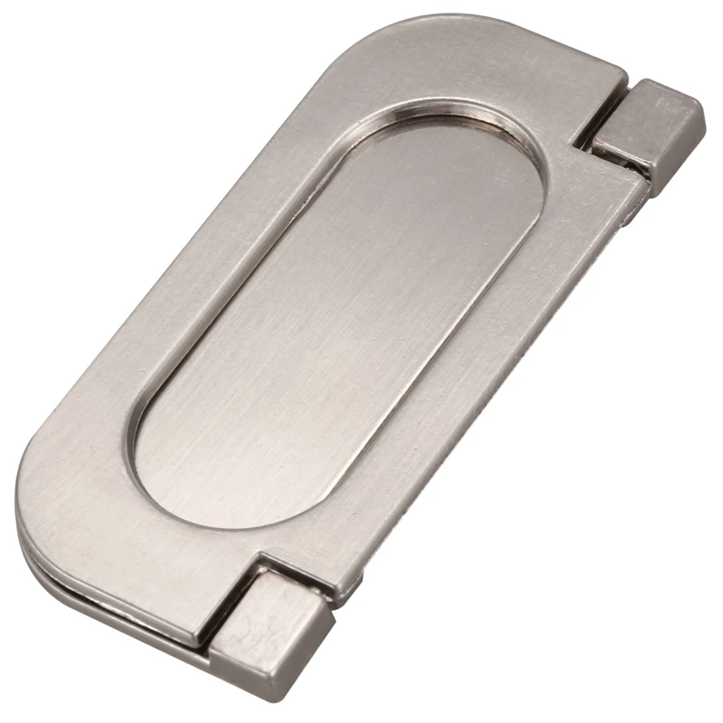 Серебряное тонное металлическое кольцо овальной формы вытяжная дверная ручка