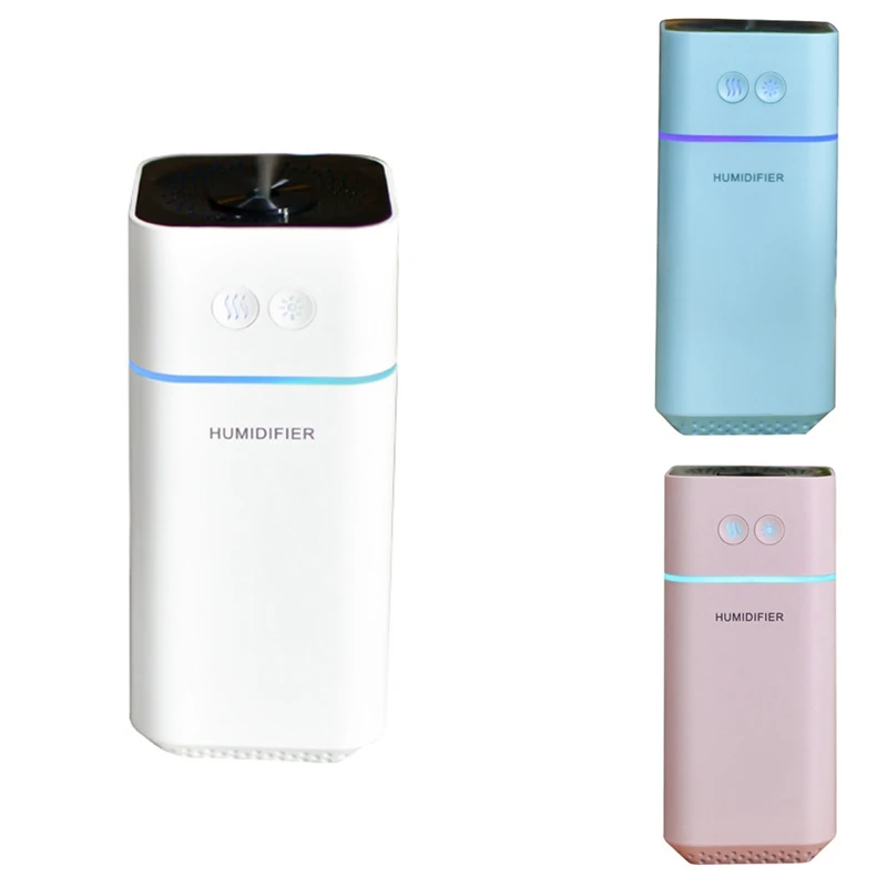 

HOT-200Ml мини увлажнитель воздуха USB Портативный бесшумный бытовой USB увлажнитель квадратный Рабочий стол простой увлажнитель