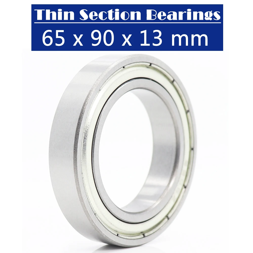 6913 ZZ подшипник (2 шт.) 65*90*13 мм метрические тонкие подшипники 61913Z 6913ZZ