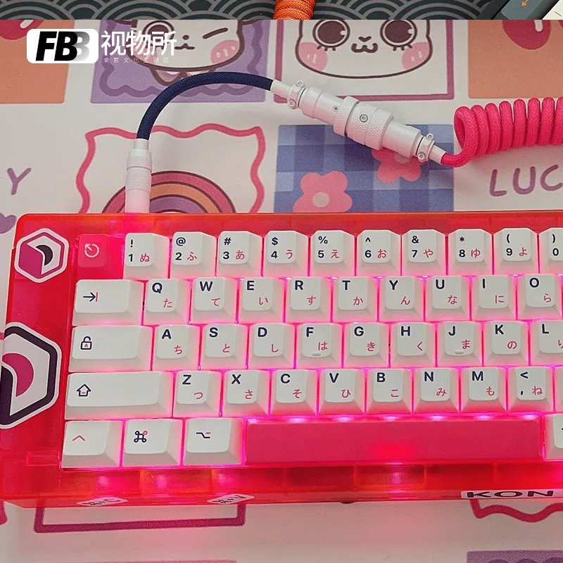 Кабели FBB Woyanshe EPBT Daifen. MOMO Keycap Joint индивидуальный кабель для клавиатуры типа C