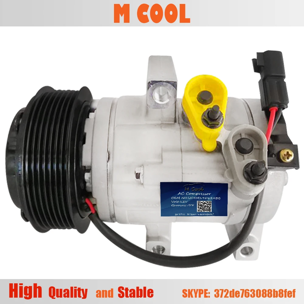 Car AC Compressor For Ford Ranger Pickup 3.2 2.2 TDCI 2011 2012 2013 UC9M19D629BB AB3919D629BB AB3919D629BC 1715093 5329259