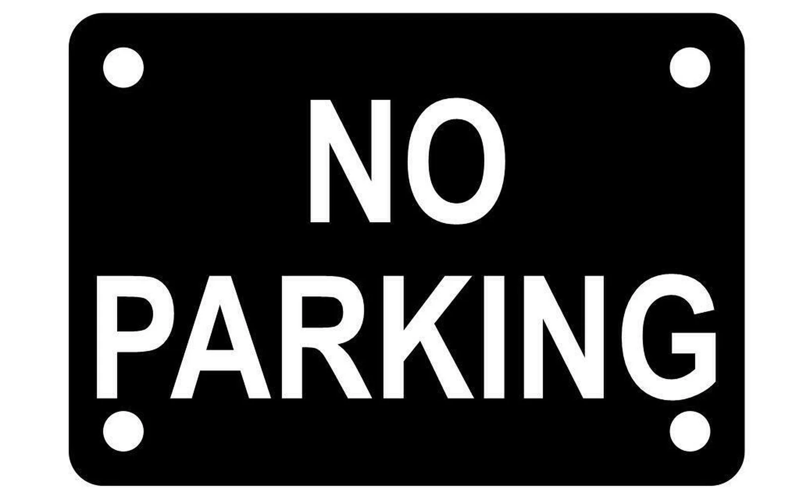 

Акриловая табличка без парковочного знака на заказ