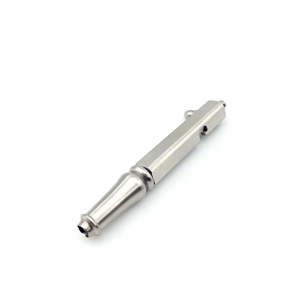 spesifikasi Di Luar Ruangan Alat Tulis EDC Titanium Pena Taktis Buatan Tangan Baut Pulpen