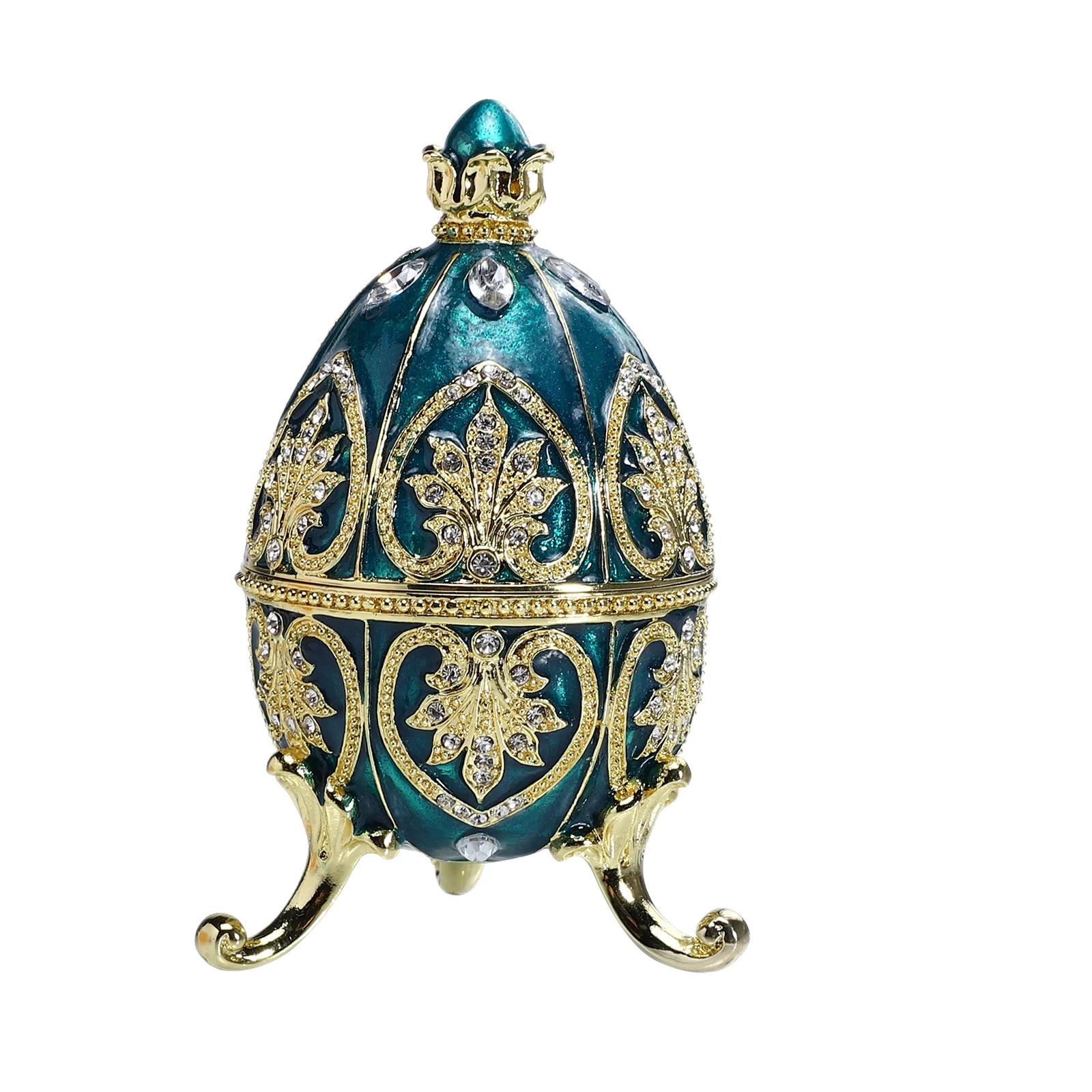 

1pc Vintage Metal Gift Storage Box Decorative Jewelry Box Jewelry Holder