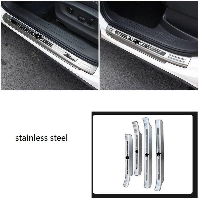 Задние панели ножная педаль внешний хромированный автомобильный аксессуар