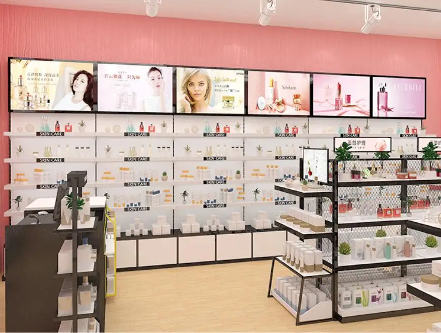 Полка для продуктов салона красоты витрина косметики шкаф товаров | Дом и сад