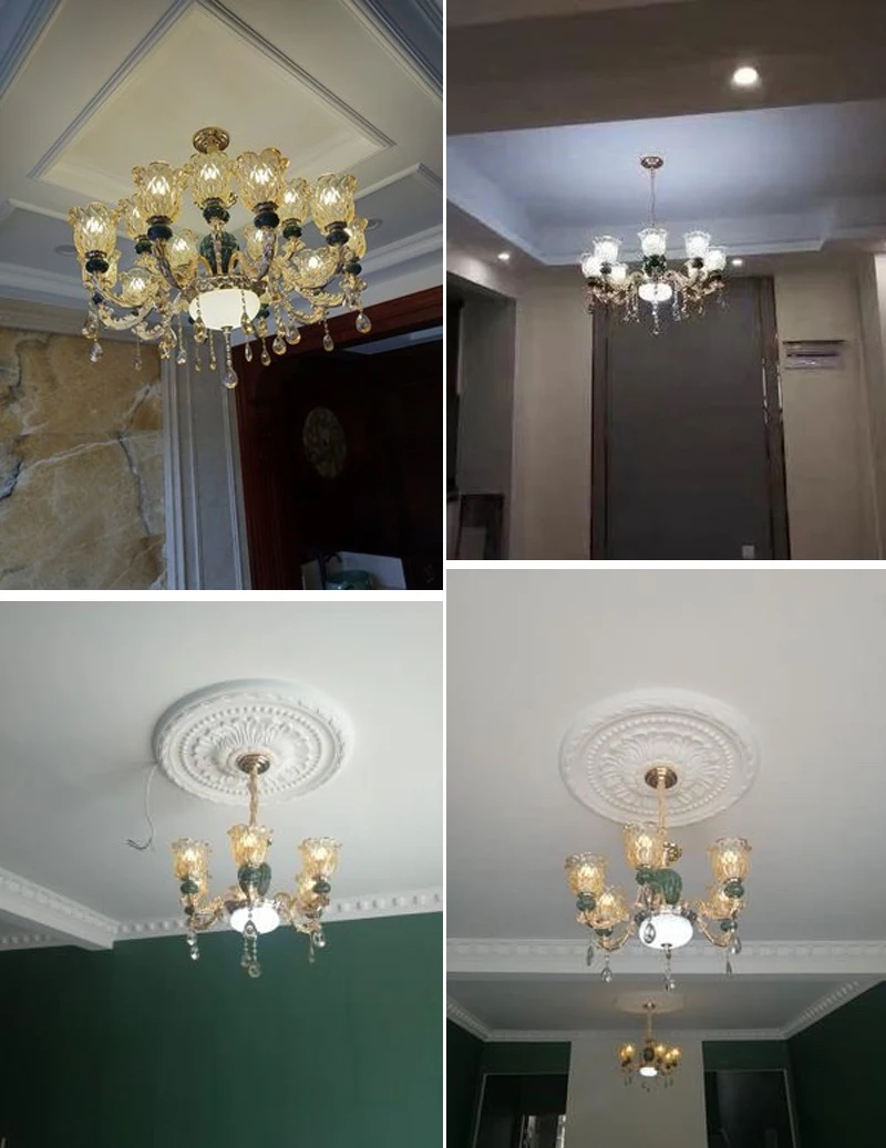 

Modern Light Luxury Chandelier Lighting LED Crystal Chandeliers Home Living Room Decorative Light Lobby Dining Room Hanging Lamp