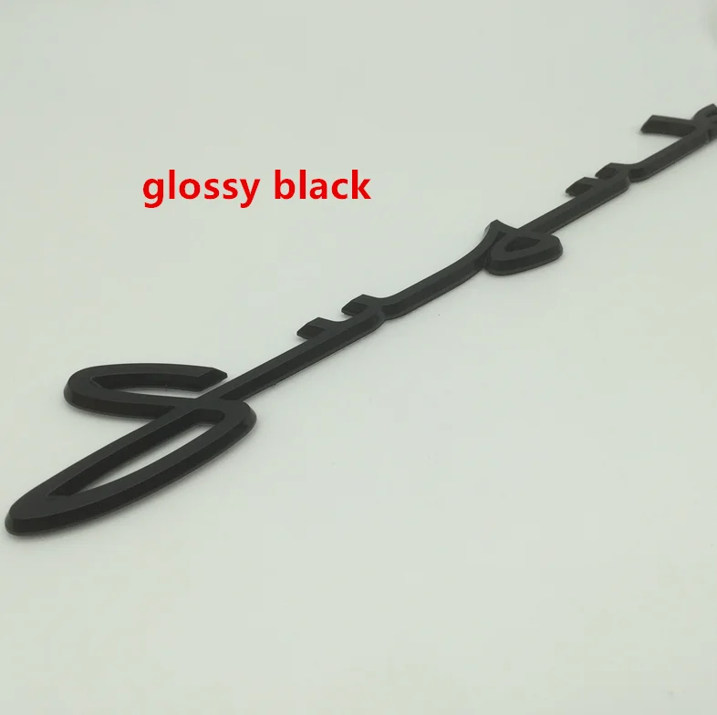 1 шт. Новый 3D ABS серебристый/черный Автомобильный знак Передняя Крышка эмблема