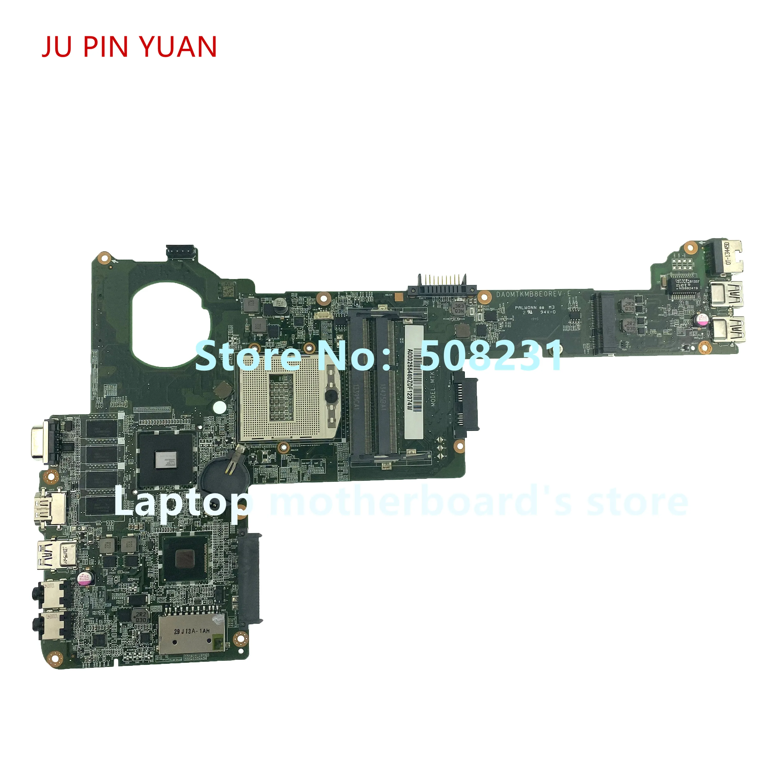 

Материнская плата A000255480 DA0MTKMB8E0 REV E для ноутбука Toshiba Satellite Φ 100% полностью протестирована